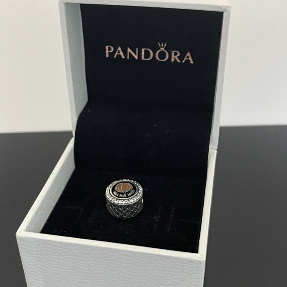 Pandora Halloween Pumpkin Exclusive Charm S925 Sterling Silver Jewelry - Picture 3 of 7